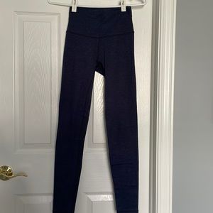 aerie chill play move leggings navy blue